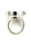 52 Bvlgari Optical - Bague en or blanc, acier, onyx et diamants 58 Facettes BVLGARI BG