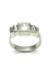 58 Art déco - Bague en platine et diamants 58 Facettes ANTIC BG