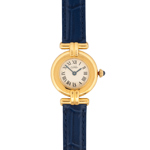 Cartier Must Colisée - Montre en vermeil cadran romain ivoire