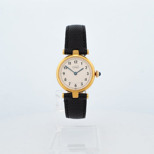 Montre Cartier Must Vendôme - Montre SM en vermeil cadran ivoire Breguet 58 Facettes 421