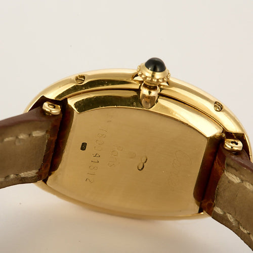Montre Cartier Baignoire - Montre en or jaune 58 Facettes B260265