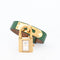 Montre Hermès Kelly - Montre en acier plaqué or, cadran ivoire 58 Facettes 563