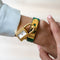 Hermès Kelly - Montre en acier plaqué or, cadran ivoire 58 Facettes 563