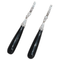 Boucles d'oreilles en or blanc, diamants et onyx 58 Facettes T121
