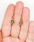 Dormeuses cible Art déco en or 18k, platine et diamants 58 Facettes A07595