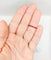 50 Alliance américaine Art déco - Bague éternité en or blanc 18k et rubis 58 Facettes A07600
