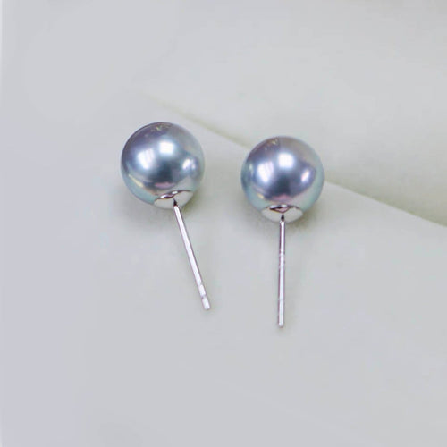 Boucles d'oreilles AITCHES Underwater - Boucles d'oreilles en or blanc et perles Akoya 58 Facettes GER1333WG