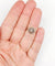51 Art déco - Bague géométrique en or blanc, platine et diamants 58 Facettes A07610