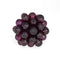 Bague Bague cocktail cluster de grenats briolettes en or blanc 18 carats 58 Facettes G13871