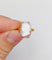 48.5 Bague antique en or 18k et camée sur calcédoine 58 Facettes A07611