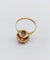 48.5 Bague antique en or 18k et camée sur calcédoine 58 Facettes A07611