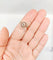 54.5 Bague tourbillon en or 18k, platine et diamants 58 Facettes A07612