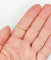 63 Alliance vintage gravée en or 18k 58 Facettes A07613