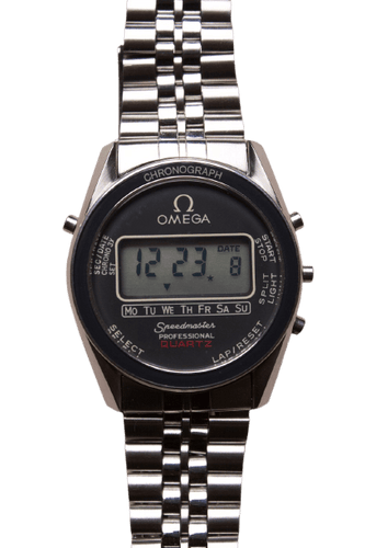 Omega Speedmaster - Montre digitale ST 186.0004 en acier