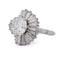 51 Bague en platine avec diamants et certificat IGS London 58 Facettes AN704 '(00869)