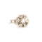 Pendentif Pendentif rosace en or blanc et diamants 58 Facettes LMB-384