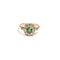 Bague marguerite ovale émeraude diamants or jaune_face2.jpg