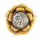 59 Bague rose en or rose et blanc avec diamants 1,16 ct 58 Facettes G3991