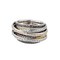 Bague 50 De Grisogono Allegra - Bague en or blanc, diamants et pierres de couleur 58 Facettes 281