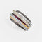 Bague 50 De Grisogono Allegra - Bague en or blanc, diamants et pierres de couleur 58 Facettes 281