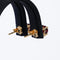 Boucles d'oreilles Boucles d'oreilles en or jaune 14 ct et grenats cœur 58 Facettes E0037