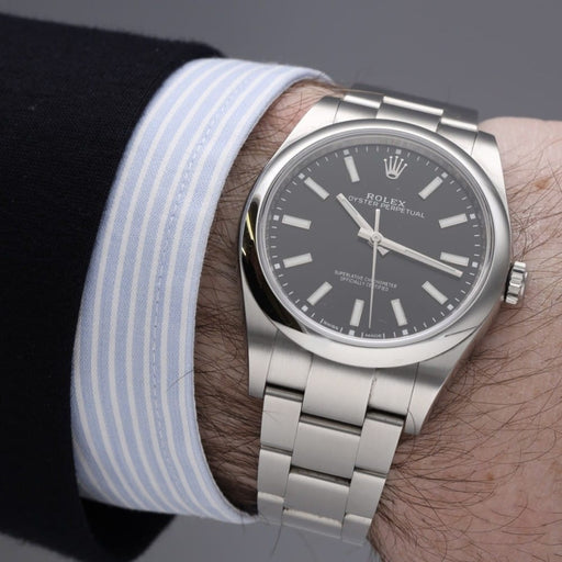 Montre Rolex Oyster Perpetual - Montre 39 mm en acier 58 Facettes FB11846