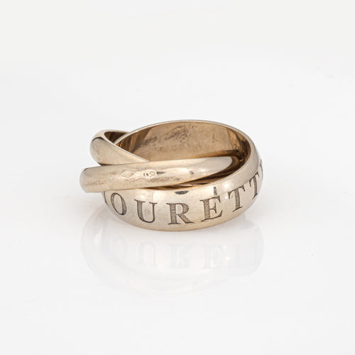 Bague 46 Cartier Amour et Trinity - Bague en or blanc 18 carats, taille 46 58 Facettes G13987