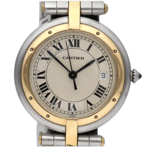 Cartier Panthère - Montre en or jaune et acier