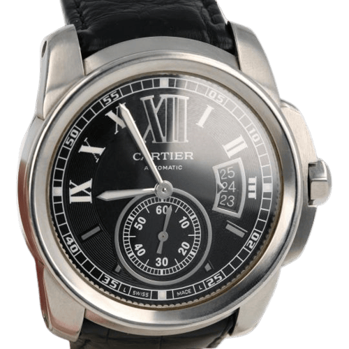 Montre Cartier Calibre de Cartier - Montre automatique en acier 58 Facettes MT47608