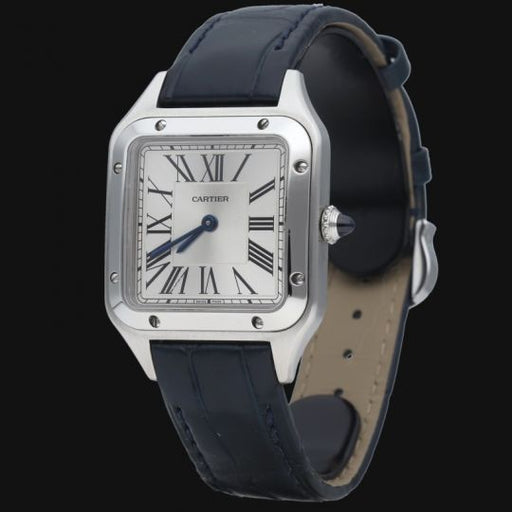 Montre Cartier Santos Dumont - Montre en acier 58 Facettes MT47671