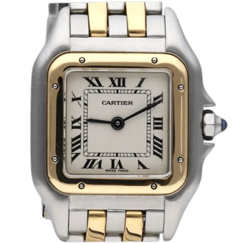 Cartier Panthère - Montre en or jaune et acier