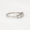 Bague 54 Style édouardien - Bague 5 diamants en platine 900 58 Facettes G13971