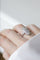 62 Bague marquise ancienne en or blanc et diamants 58 Facettes