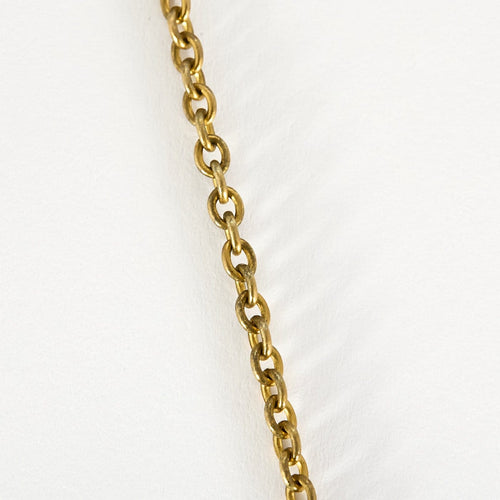 Chaîne et pendentif Vierge en or jaune 18K 58 Facettes 58FC62
