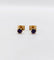 Puces d'oreilles vintage en or 18k et améthystes 58 Facettes A07634
