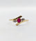 54.5 Bague Art nouveau en or 18K et rubis 58 Facettes A07635