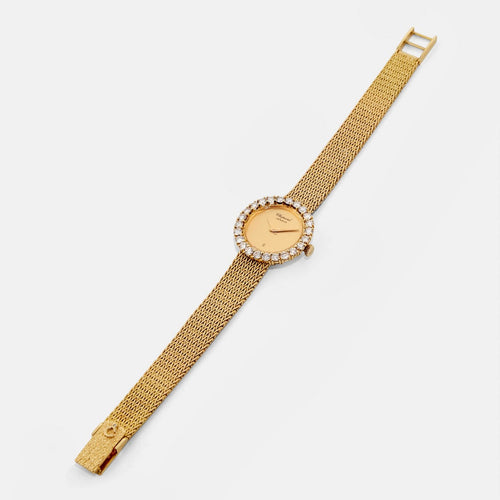 Chopard - Montre vintage en or jaune et diamants 58 Facettes 3100