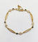 Bracelet vintage en or 18k, diamants et saphirs 58 Facettes A07641