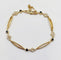 Bracelet vintage en or 18k, diamants et saphirs 58 Facettes A07641