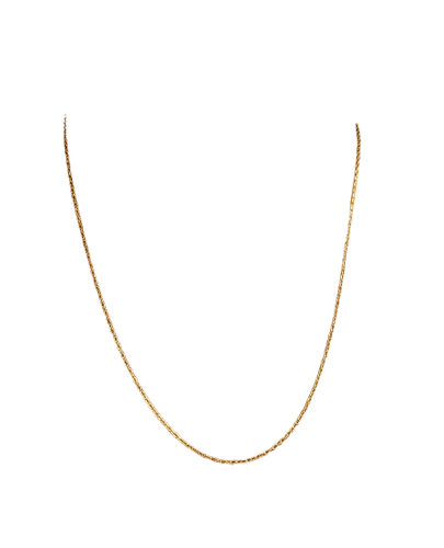 Van Cleef & Arpels - Chaîne maille forçat en or jaune 58 Facettes Vca