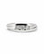 54 Bague trilogie en or blanc 18 carats et diamants 58 Facettes Bob