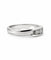 54 Bague trilogie en or blanc 18 carats et diamants 58 Facettes Bob