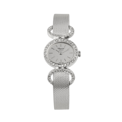 Chopard - Montre vintage en or blanc et diamants 58 Facettes 260