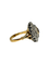 59.5 Bague ancienne en or jaune 18K, rubis et diamants 58 Facettes 2085