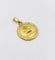 Augis - Pendentif médaille d'amour en or 18k, diamant et rubis 58 Facettes A07650