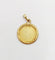 Augis - Pendentif médaille d'amour en or 18k, diamant et rubis 58 Facettes A07650