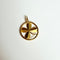 Pendentif trèfle ancien en or jaune et perle 58 Facettes