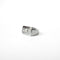 51 Tank Art déco - Bague en or gris et diamants 58 Facettes