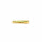 Bague 55 Demi-alliance en or jaune 18 carats avec émeraudes – Années 1990 58 Facettes BIJ128