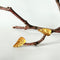 Boucles d’oreilles feuille en or jaune 58 Facettes